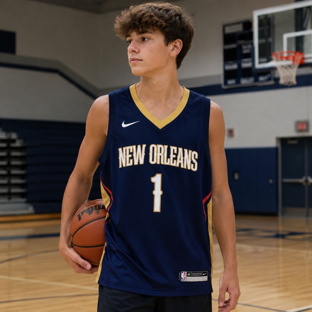 Zion Williamson New Orleans Pelicans Nike NBA Jersey Youth Size Medium